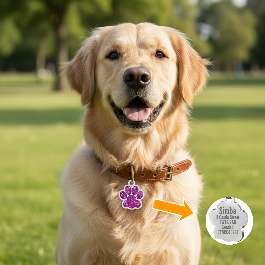 Customisable Pet Tag